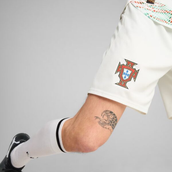 Short Portugal Extérieur Homme 2025/26 Blanc - Image 3