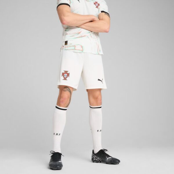 Short Portugal Extérieur Homme 2025/26 Blanc - Image 2