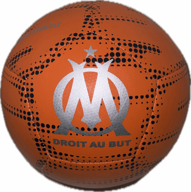 Ballon OM Big Logo 2024 Orange