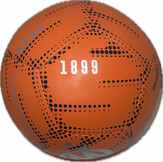 Ballon OM Big Logo 2024 Orange - Image 2