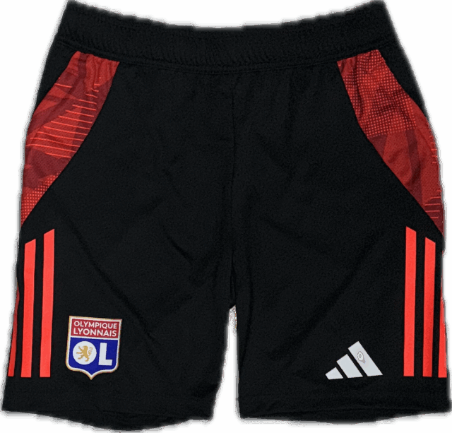Short Olympique Lyonnais Training Tiro 24 Junior 2024/25 Noir