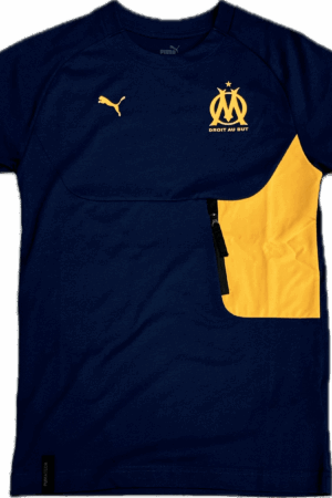 T-shirt OM PUMATECH Homme 2024/25 Bleu Nuit