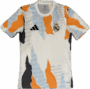 Maillot Real Madrid Pre-match Homme 2024/25 Blanc-Orange