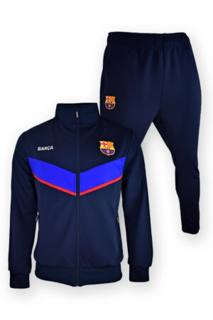 Survêtement Entier FC Barcelone Junior 2025 - 2026 Bleu Nuit