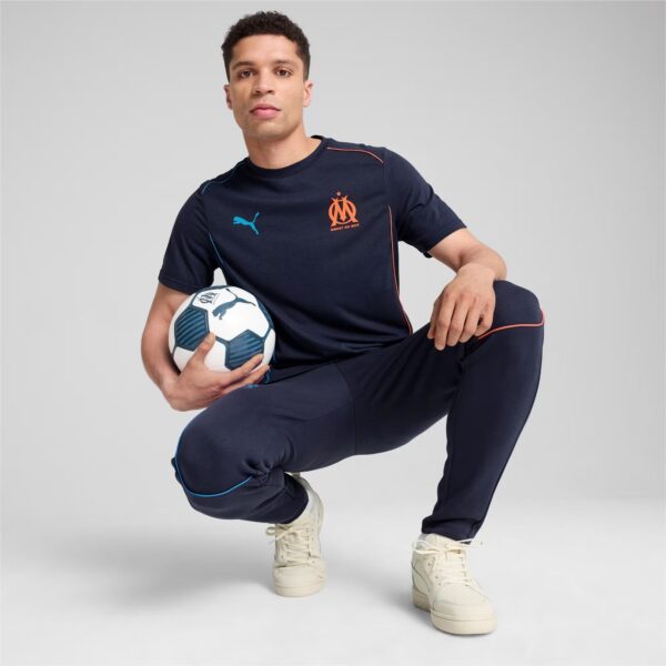 T-shirt OM Casuals Homme 2024/25 Bleu Nuit - Image 5