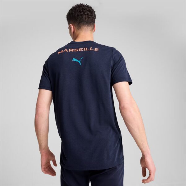 T-shirt OM Casuals Homme 2024/25 Bleu Nuit - Image 4