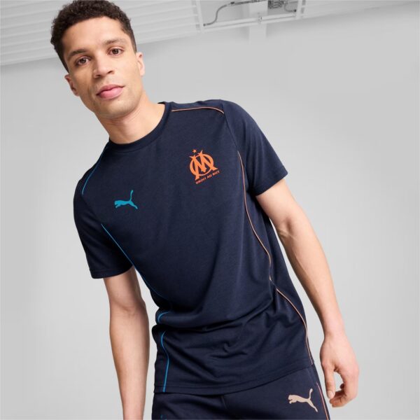 T-shirt OM Casuals Homme 2024/25 Bleu Nuit - Image 2