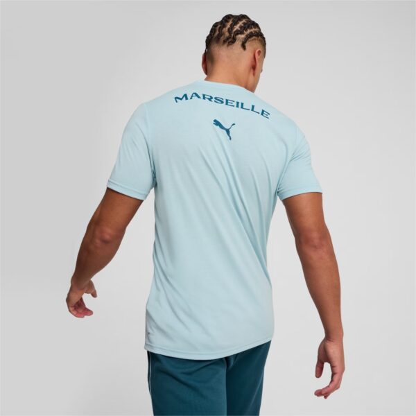 T-shirt OM Casuals Homme 2024/25 Bleu Ciel - Image 4