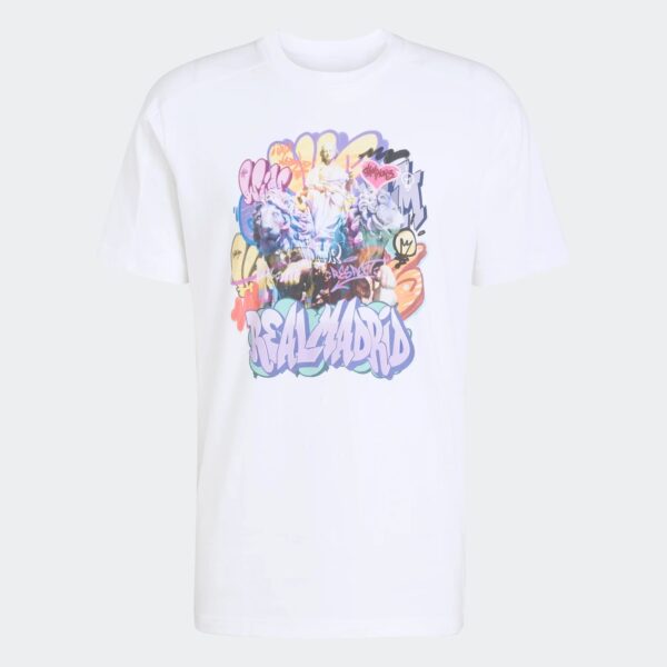 T-shirt Real Madrid ADN 2025 Blanc