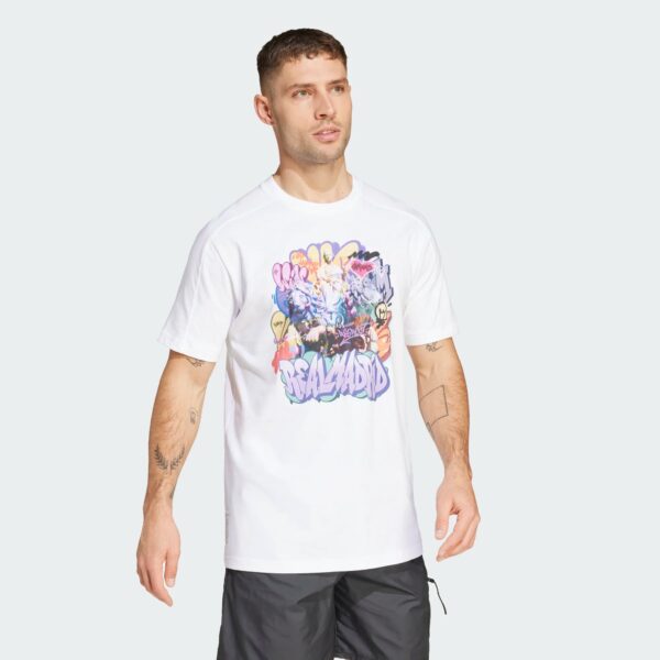 T-shirt Real Madrid ADN 2025 Blanc - Image 6