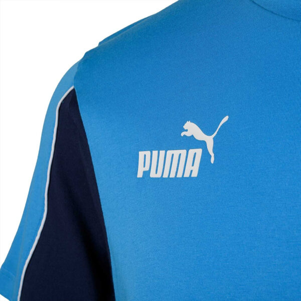 T-shirt OM ftblARCHIVE Homme 2025 Bleu - Image 4