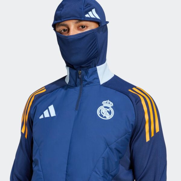 Top Real Madrid Training Winter Tiro 24 Homme 2024/25 Bleu Nuit - Image 2