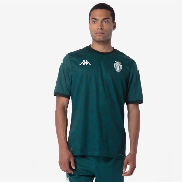 Maillot AS Monaco Extérieur Homme 2024/25 Vert ( W/O Sponsor ) - Image 2