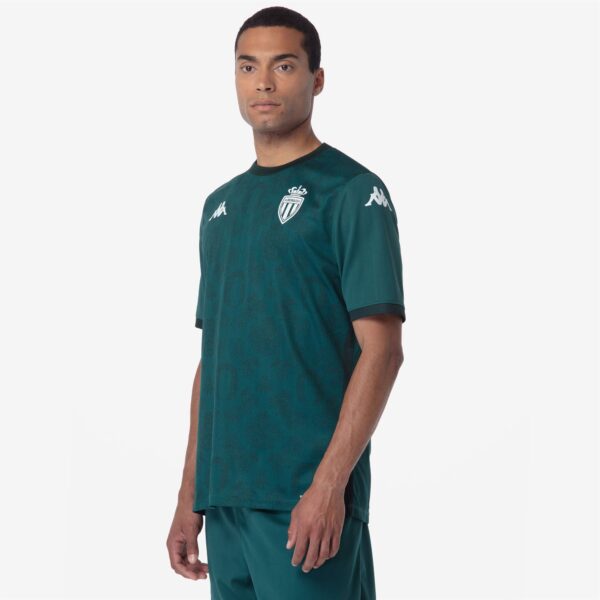 Maillot AS Monaco Extérieur Homme 2024/25 Vert ( W/O Sponsor ) - Image 3