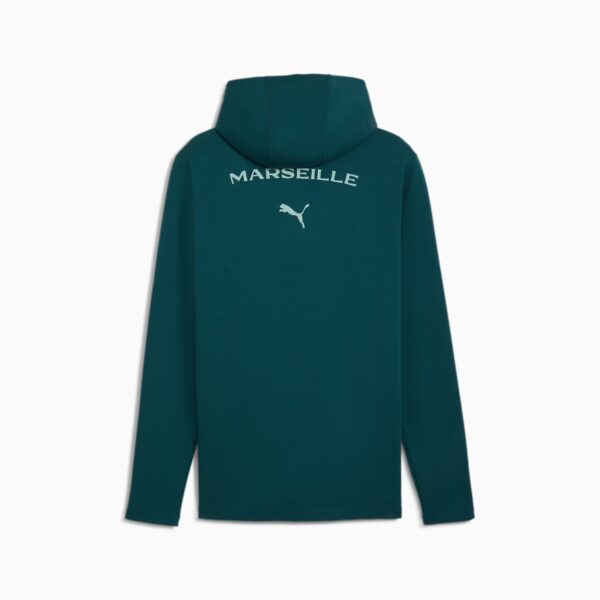 Veste à Capuche OM Casuals Homme 2024/25 Bleu - Image 4
