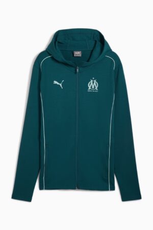 Veste à Capuche OM Casuals Homme 2024/25 Bleu