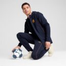 Veste à Capuche OM Casuals Homme 2024/25 Bleu Nuit