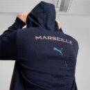 Veste à Capuche OM Casuals Homme 2024/25 Bleu Nuit