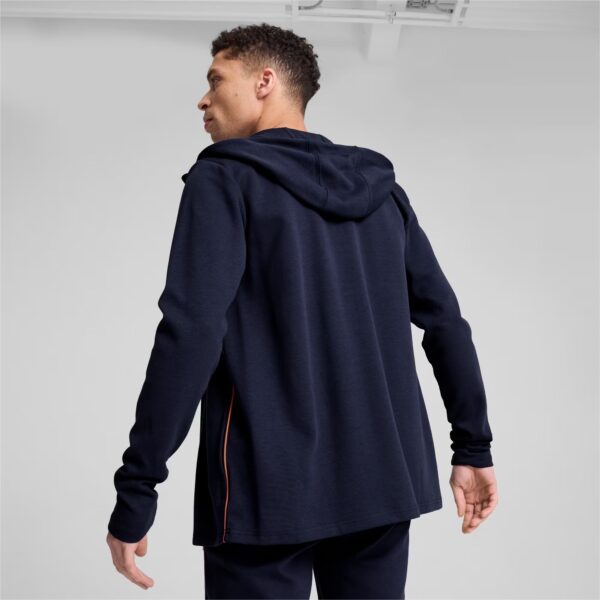 Veste à Capuche OM Casuals Homme 2024/25 Bleu Nuit - Image 6