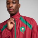 Veste Maroc Pre-match Homme 2025 Rouge