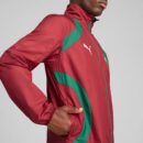 Veste Maroc Pre-match Homme 2025 Rouge