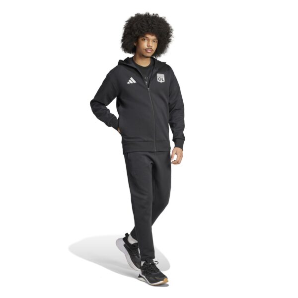 Veste à Capuche Olympique Lyonnais Anthem Homme 2024/25 Noir - Image 6