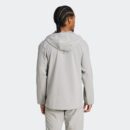 Veste à Capuche Real Madrid Survêtement Woven 2025 Gris