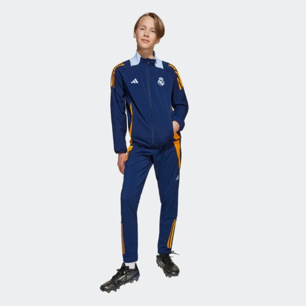 Veste de Présentation Real Madrid Tiro 24 Junior 2024/25 Bleu - Image 8