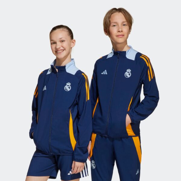 Veste de Présentation Real Madrid Tiro 24 Junior 2024/25 Bleu - Image 2