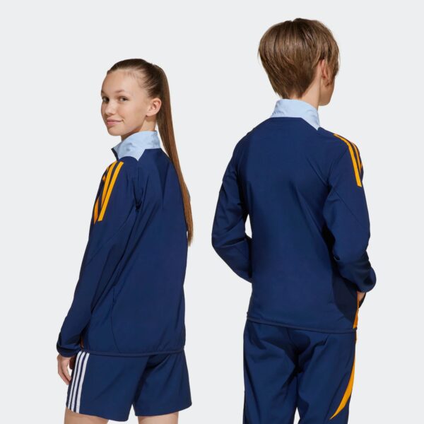 Veste de Présentation Real Madrid Tiro 24 Junior 2024/25 Bleu - Image 4