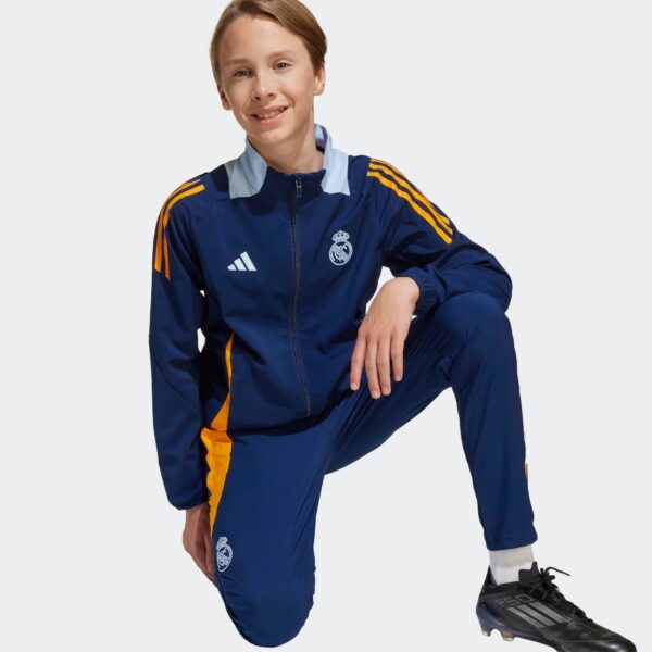 Veste de Présentation Real Madrid Tiro 24 Junior 2024/25 Bleu - Image 5