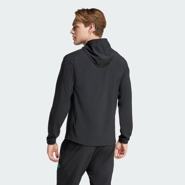 Veste de Survêtement Algérie Tiro 2025 Competiton Vis Tech Noir - Image 4