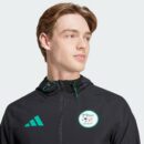 Veste de Survêtement Algérie Tiro 2025 Competiton Vis Tech Noir