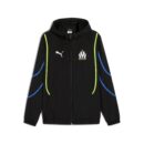 Veste à Capuche OM Pre-Match Faster 2025 Noir
