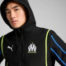 Veste à Capuche OM Pre-Match Faster 2025 Noir