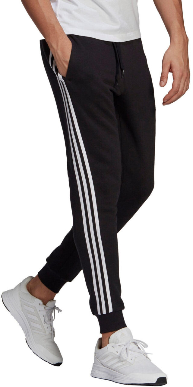 Pantalon Adidas 3S Fleece Noir - Image 3