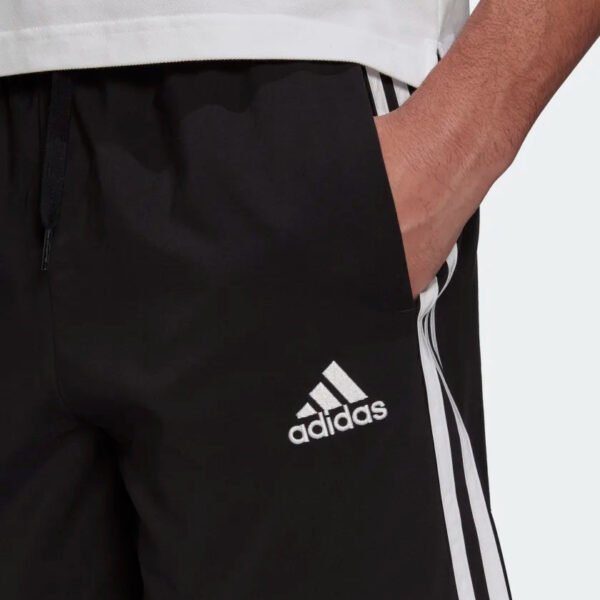 Short Adidas Aeroeady Essentials Chelsea 3-Bandes Noir - Image 3