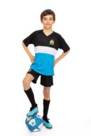 Ensemble Kit OM Fan Junior 2023/24 Bleu