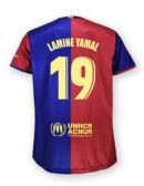 Maillot FC Barcelone Domicile Homme Lamine Yamal 2024/25 Replica