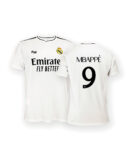 Maillot Real Madrid Domicile Mbappé Homme 2024/25 Replica