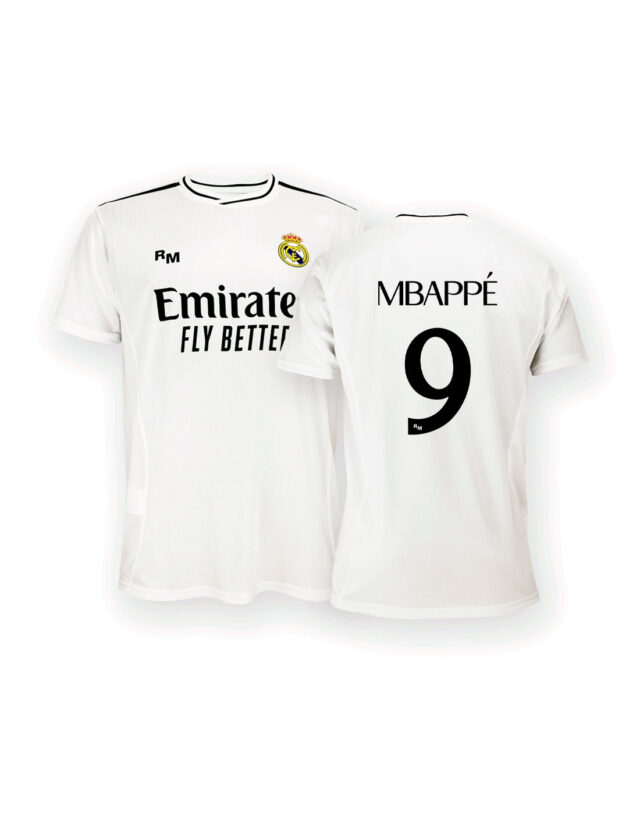 Maillot Real Madrid Domicile Mbappé Homme 2024/25 Replica - Image 2