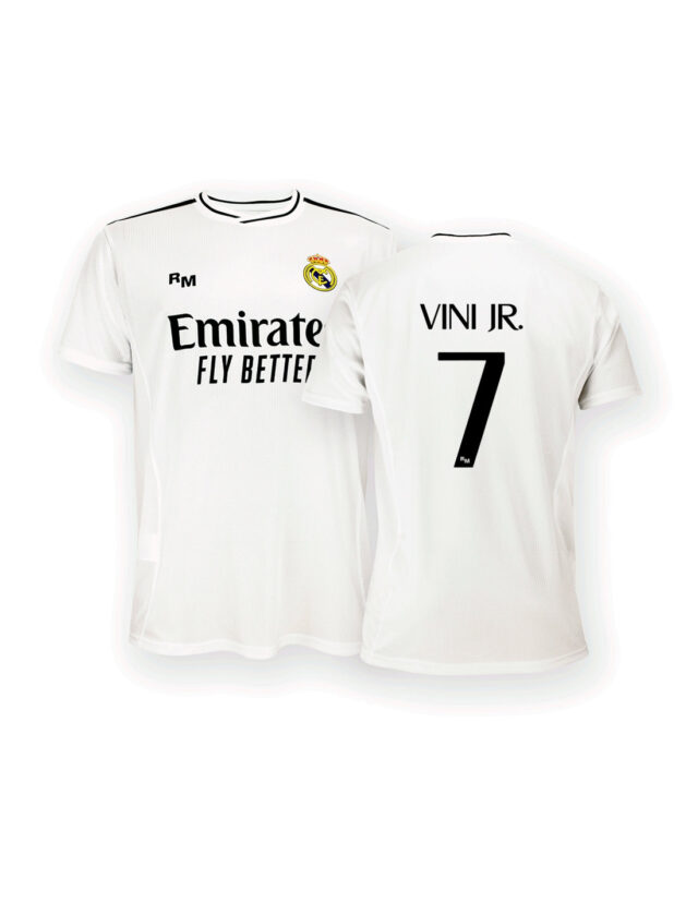 Maillot Real Madrid Domicile Vini Jr. Homme 2024/25 Replica ( Vinícius Júnior ) - Image 2
