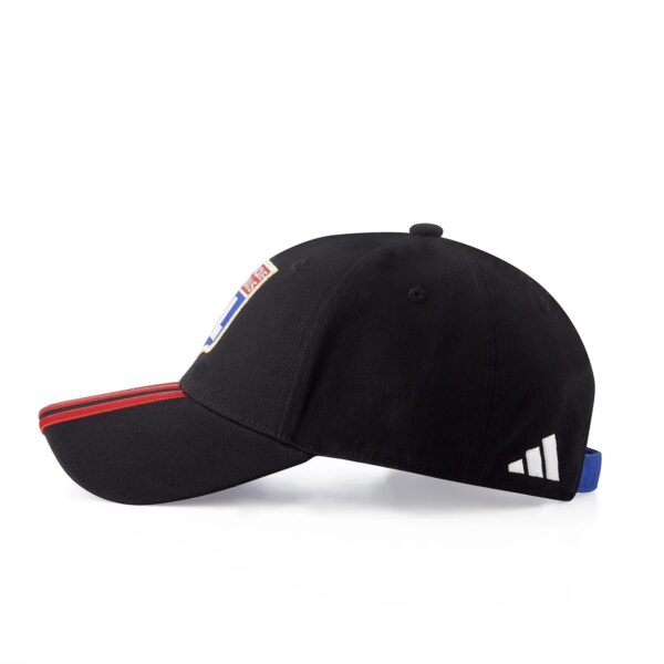 Casquette Olympique Lyonnais Extérieur Adidas 2024/25 Noir - Image 3