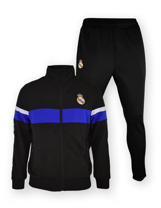 Survêtement Entier Real Madrid Junior 2025 Noir