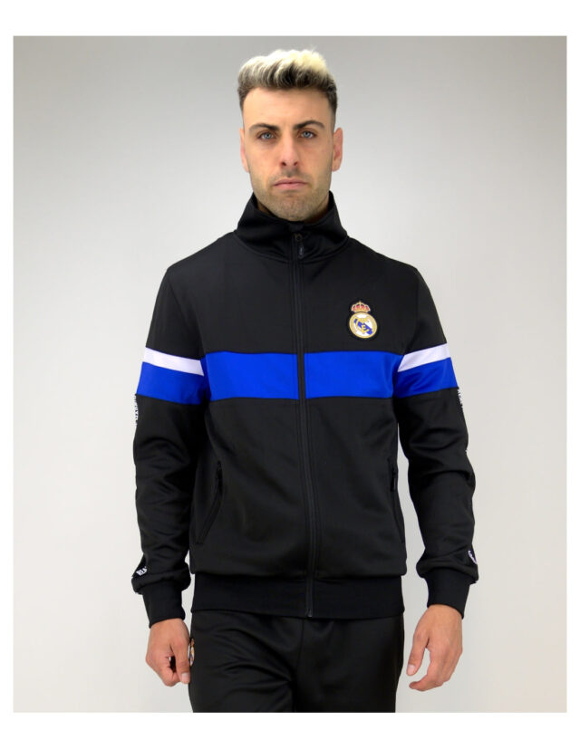 Survêtement Entier Real Madrid Adulte 2025 Noir - Image 2