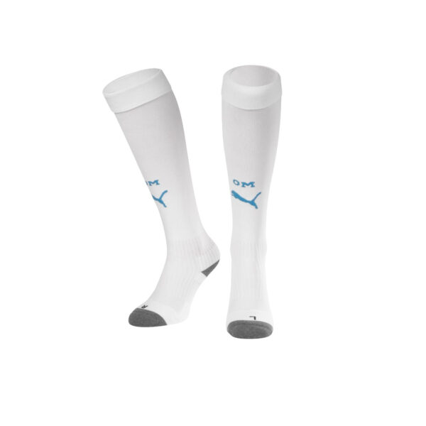 Chaussettes OM Domicile 2023/24 Blanc
