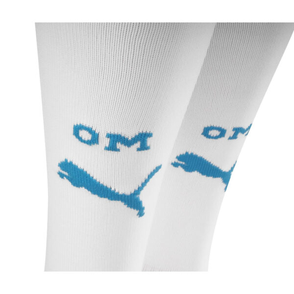 Chaussettes OM Domicile 2023/24 Blanc - Image 3
