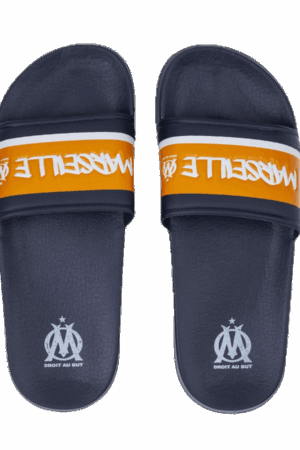 Claquettes Fan OM 2024 Bleu Nuit