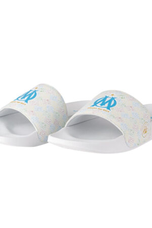 Claquette OM Leadcat 2.0 OM x Africa / Puma 2024 Blanc