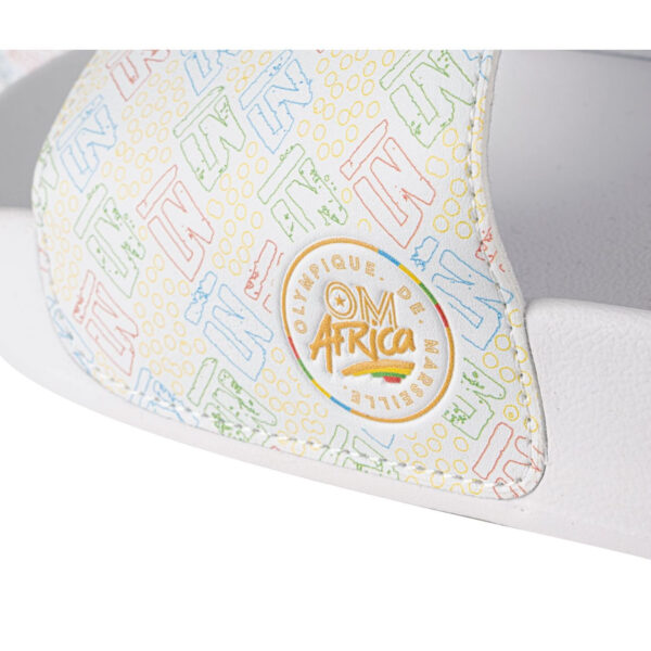 Claquette OM Leadcat 2.0 OM x Africa / Puma 2024 Blanc - Image 4